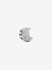 Mini Textured Moon Charm | Pandora