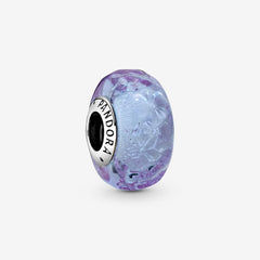 Rippled Murano Glass - Lavender - Charms - Pandora