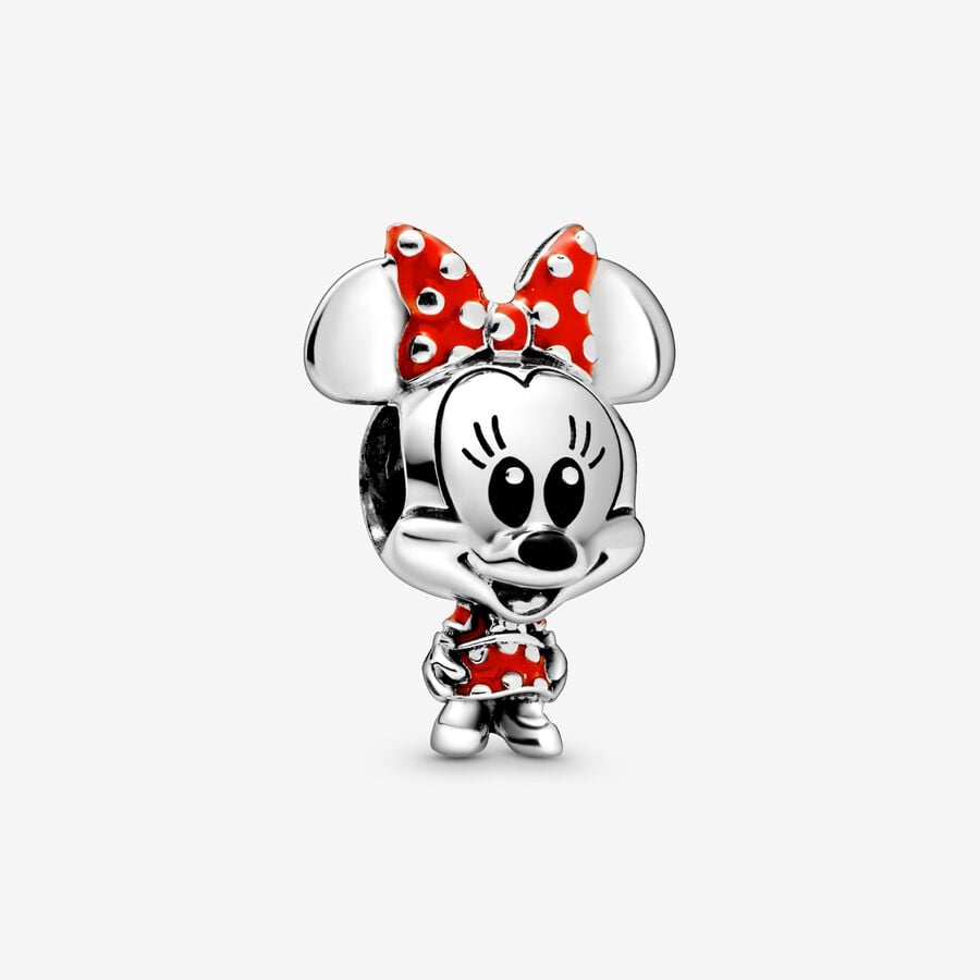 Charm Disney Minnie polka dot dress & bow | Pandora