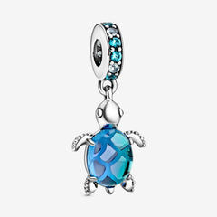 Murano Glass Sea Turtle Pendant Charm | Pandora