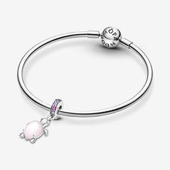 Pink Sea Turtle Pendant Charm in Murano Glass | Pandora